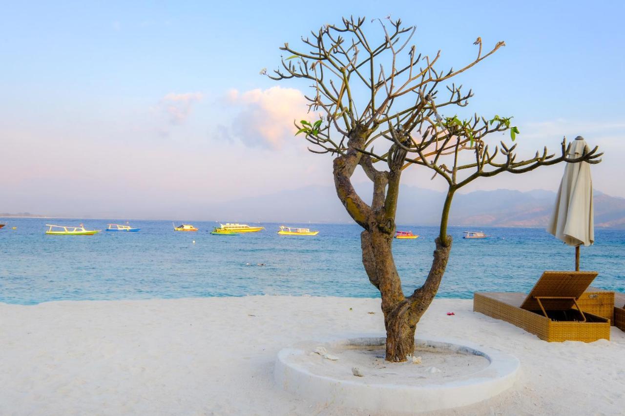 Oyo 1322 Mentari Homestay Gili Trawangan Exterior foto